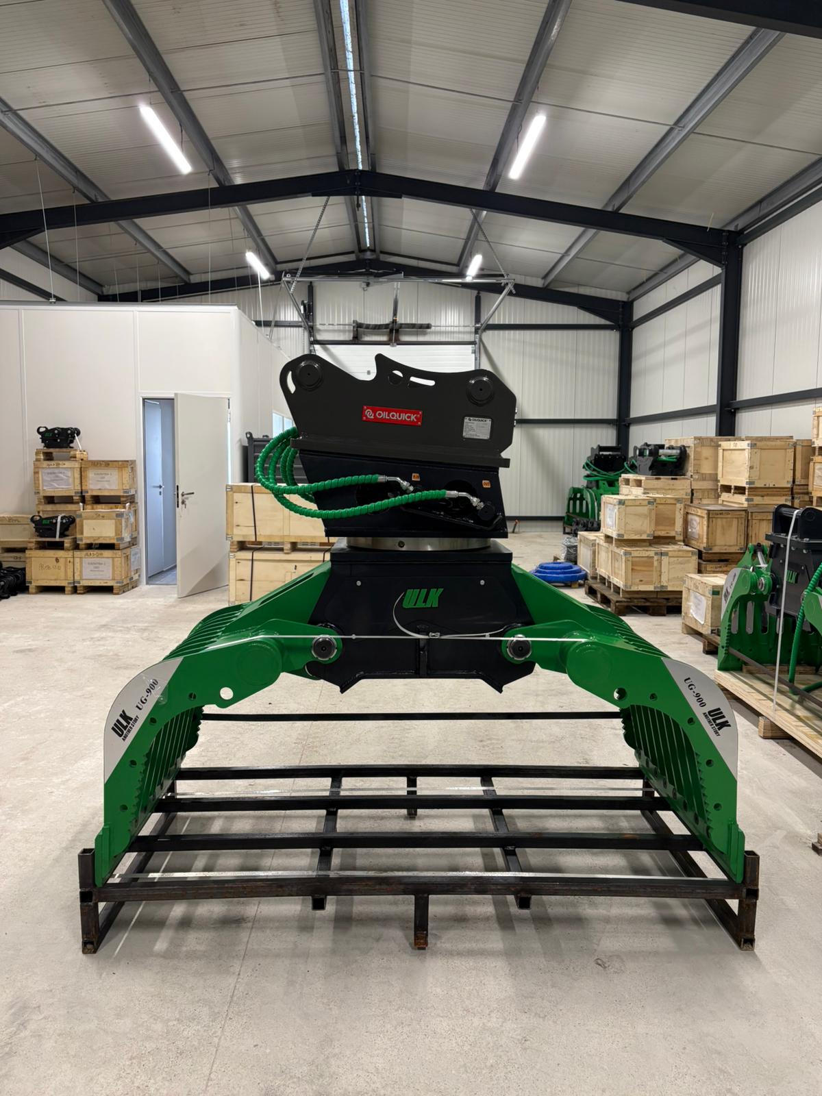 UG900D Pince de Tri Démolition - Vue latérale